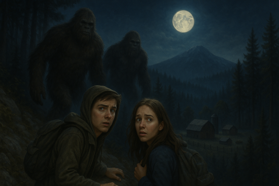 Two Teens. Two Bigfoots. One Mountain.